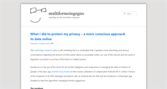 Desktop Screenshot of multiformeingegno.it