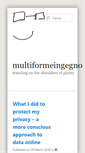 Mobile Screenshot of multiformeingegno.it